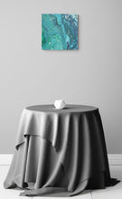 Load image into Gallery viewer, ACRYLICS FLOW ART PAINTING ON CANVAS - The Shallows, Cornwall