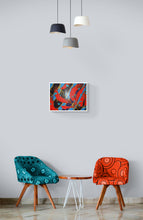 Load image into Gallery viewer, ABSTRACT ACRYLICS ON CANVAS IN FRAME - Spontaneity