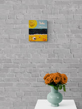 Load image into Gallery viewer, ACRYLICS IMPASTO ON DEEP CANVAS - Sunny Day at the Beach, Cornwall