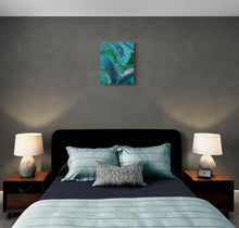 Load image into Gallery viewer, ACRYLICS FLUID ART PAINT POURING The Shallows, Porth, Cornwall - NOW SOLD