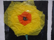 Load image into Gallery viewer, MIXED MEDIA COLLAGE IN FRAME - Summer Flowers