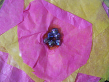 Load image into Gallery viewer, MIXED MEDIA COLLAGE IN FRAME - Summer Flowers