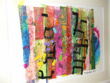 Load image into Gallery viewer, MIXED MEDIA COLLAGE ON IN FRAME - With Respect