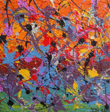 Load image into Gallery viewer, ACRYLICS ON CHUNKY RECYCLED CANVAS - Wowzer