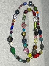 Load image into Gallery viewer, Handmade Bespoke Multicoloured Chunky Beaded Necklace (2)
