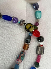 Load image into Gallery viewer, Handmade Bespoke Multicoloured Chunky Beaded Necklace (3)
