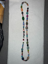 Load image into Gallery viewer, Handmade Bespoke Multicoloured Chunky Beaded Necklace (5)
