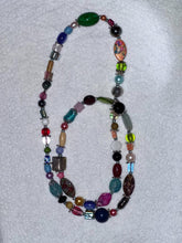 Load image into Gallery viewer, Handmade Bespoke Multicoloured Chunky Beaded Necklace (5)
