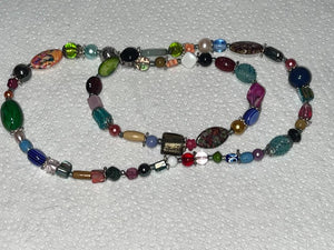 Handmade Bespoke Multicoloured Chunky Beaded Necklace (5)