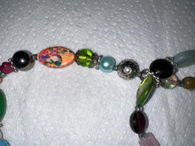 Load image into Gallery viewer, Handmade Bespoke Multicoloured Chunky Beaded Necklace (5)
