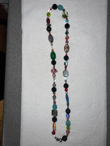 Handmade Bespoke Multicoloured Chunky Beaded Necklace (6) NOW SOLD!