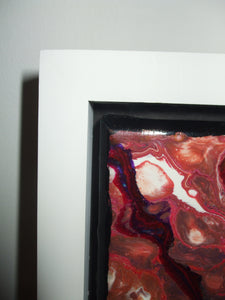 ACRYLICS FLOW ART PAINTING ON CANVAS IN DEEP FRAME - Moods