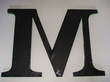Load image into Gallery viewer, ACRYLIC FLOW ART LETTER INITIAL - M - NOW SOLD!
