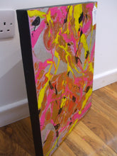 Load image into Gallery viewer, ACRYLIC FLOW ART DRIP PAINTING ON CANVAS - Stick of Rock
