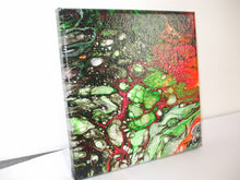 Load image into Gallery viewer, Fluorescence - ACRYLICS FLOW ART PAINTING ON CANVAS
