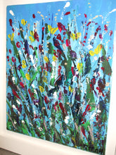 Load image into Gallery viewer, ORIGINAL ACRYLICS IMPASTO PAINTING - Flowers 1
