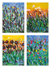 Load image into Gallery viewer, ORIGINAL ACRYLICS IMPASTO PAINTING - Flowers 4 - SOLD!
