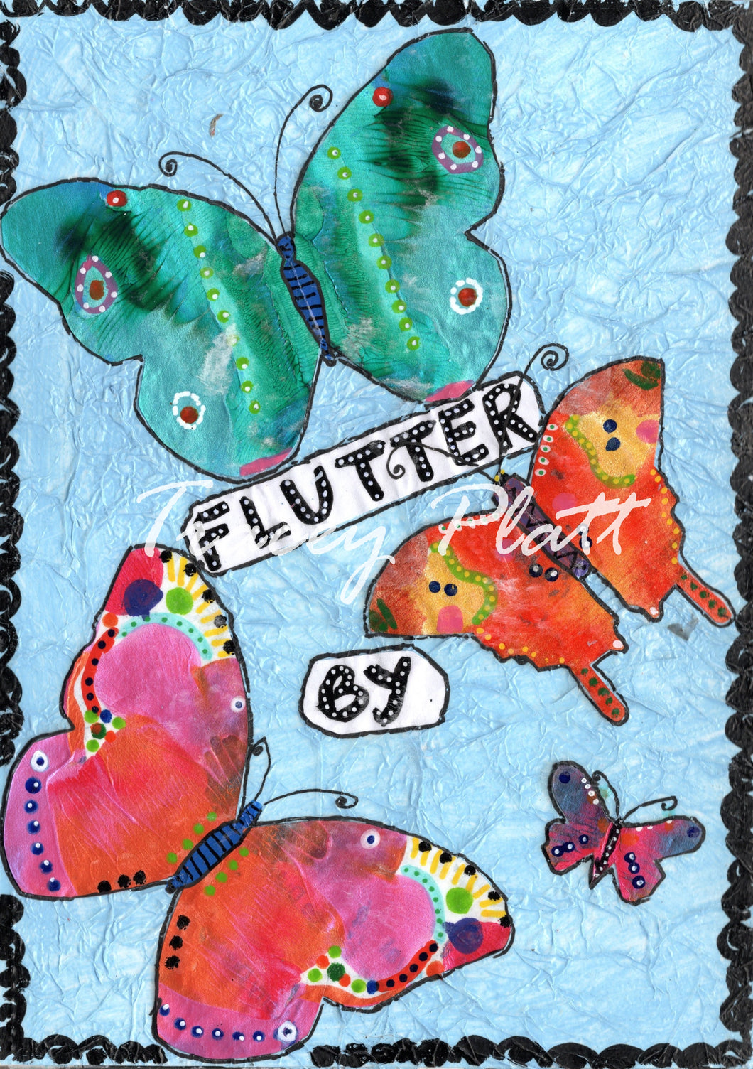 PRINTED CARD - Flutter By Butterflies