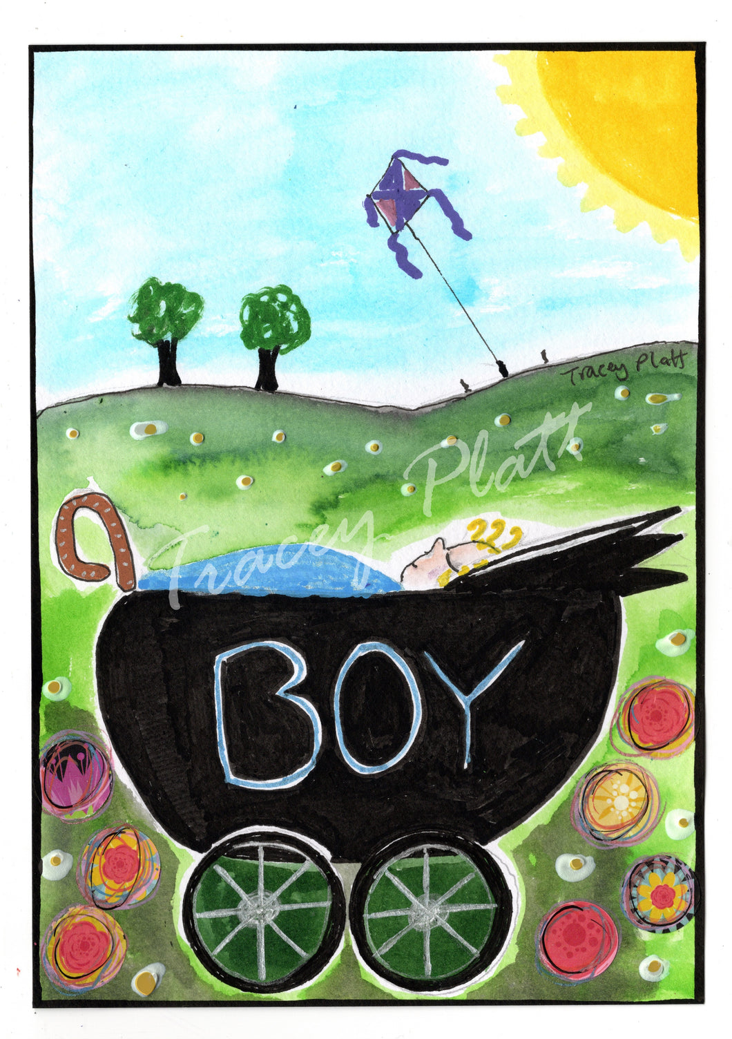 PRINTED CARD - Baby Boy