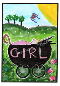 PRINTED CARD - Baby Girl